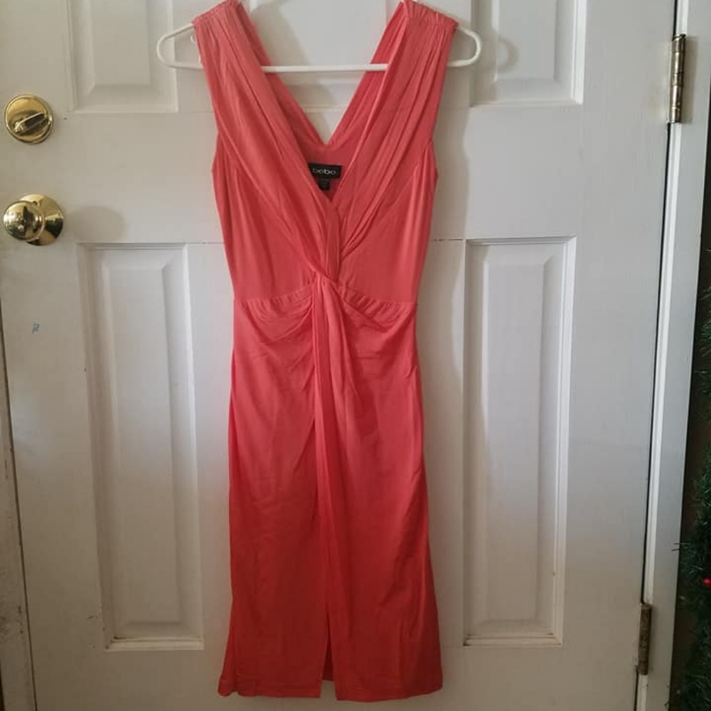 Bebe coral XS dress